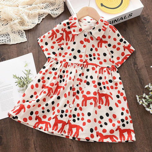 Girls' Dress Summer Dress Princess Dress